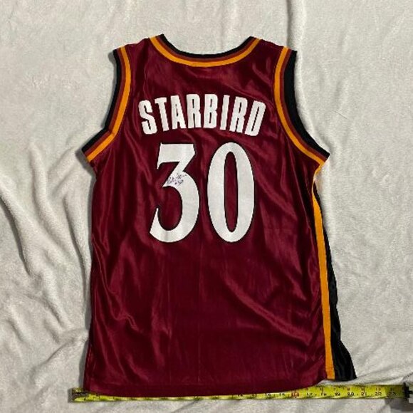 Women' Large Signed Kate Starbird Seattle Reign late 90's ABA basketball Jersey - Picture 2 of 9
